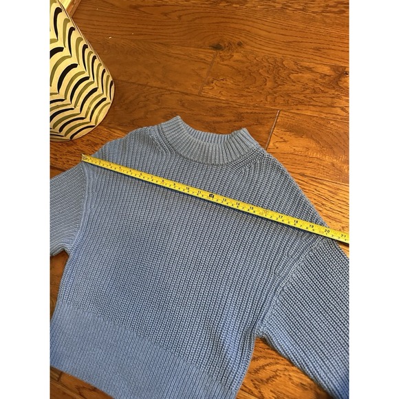 Everlane The Texture Cotton Crew Sweater Size XS 100% Organic Cotton - Picture 6 of 11